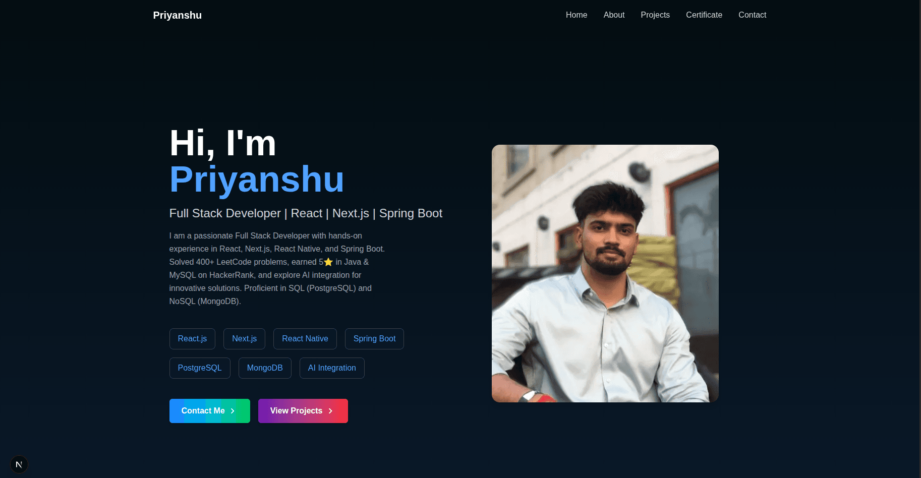 Personal Portfolio